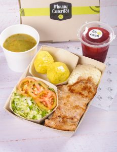 Almuerzo casero a domicilio en Medellín
