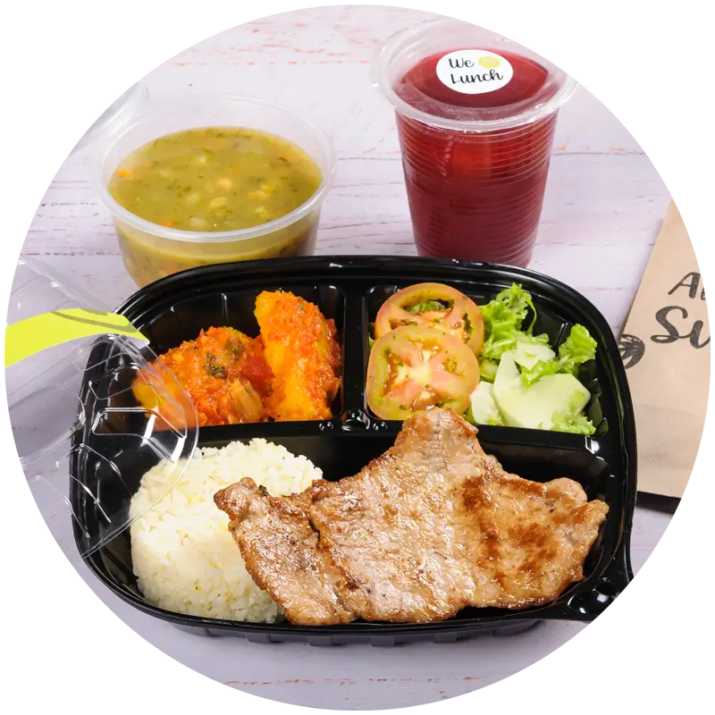 Almuerzos caseros y saludables a domicilio en Medellin, Alabama